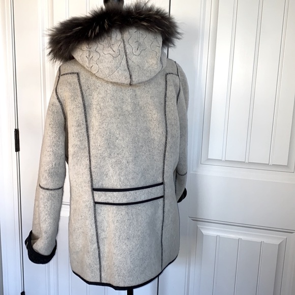 EPSILON WOOL BLEND COAT NWOT - Picture 3 of 17